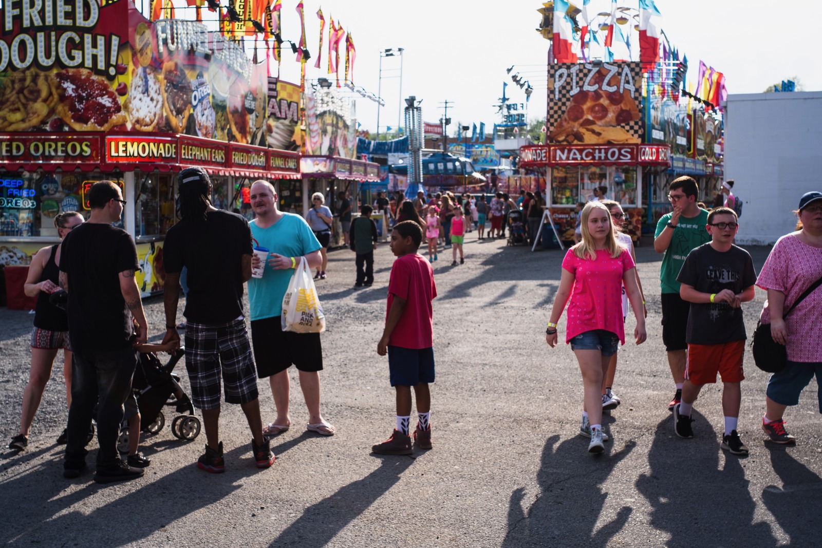 Vibrant Fair Atmosphere