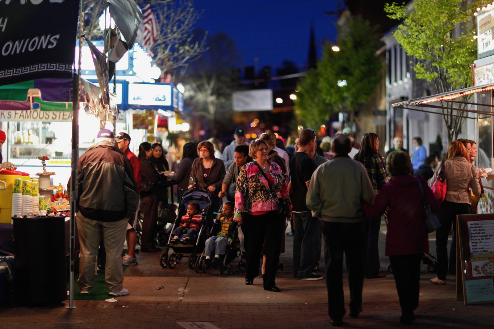 Evening Market Stroll