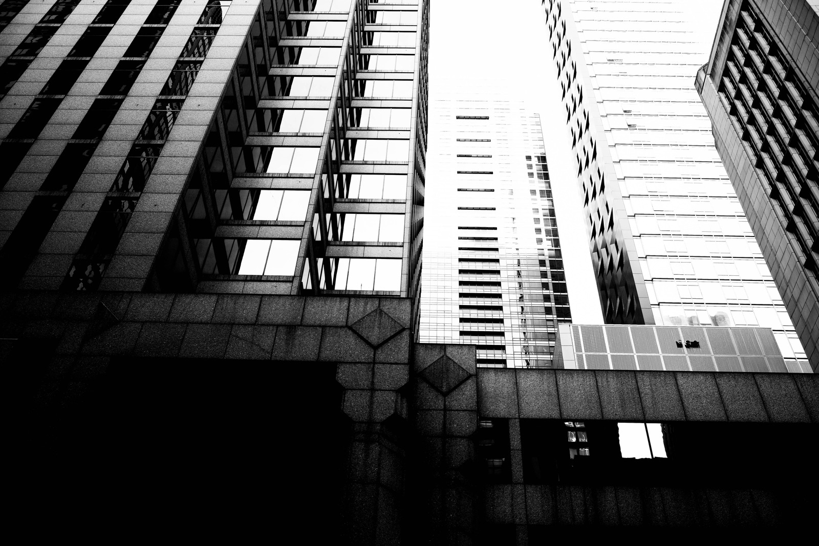 Urban Monoliths in Monochrome