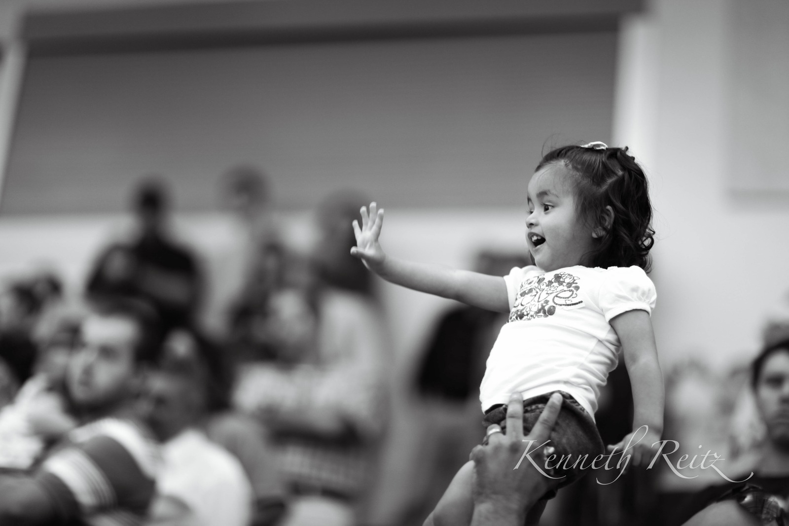 Joyful Young Performer