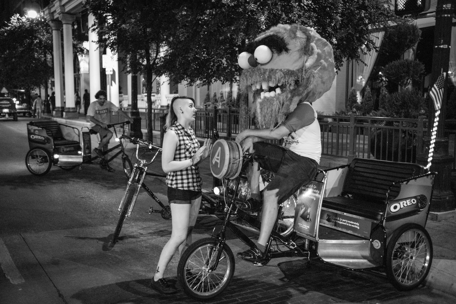 Whimsical Night Encounter