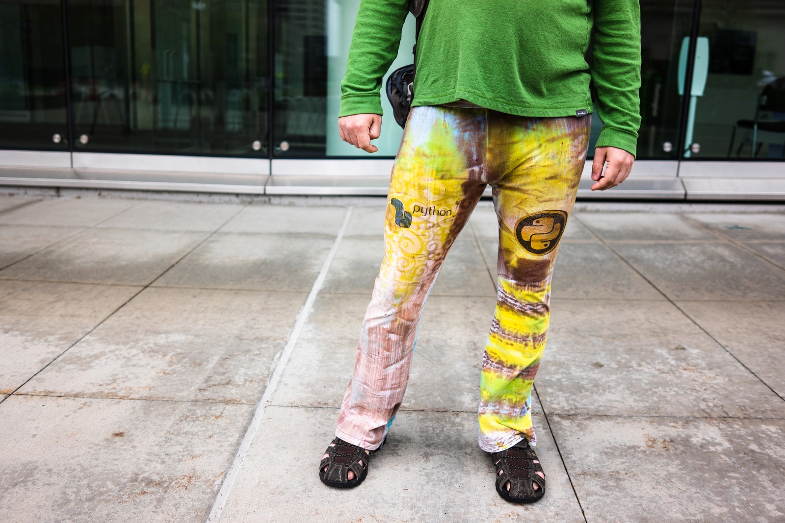 Vibrant Patterns in Urban Grit