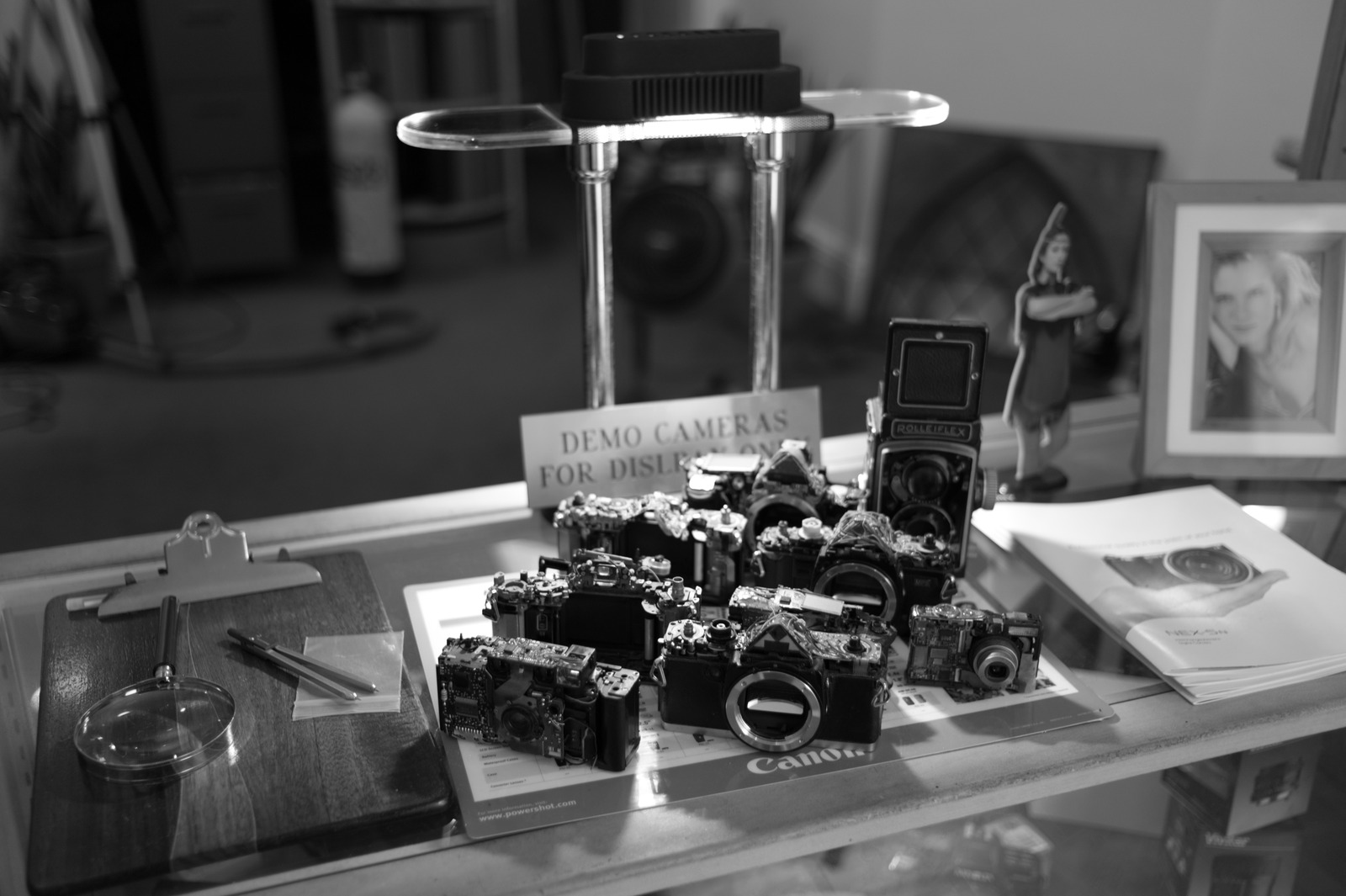 Nostalgic Camera Display