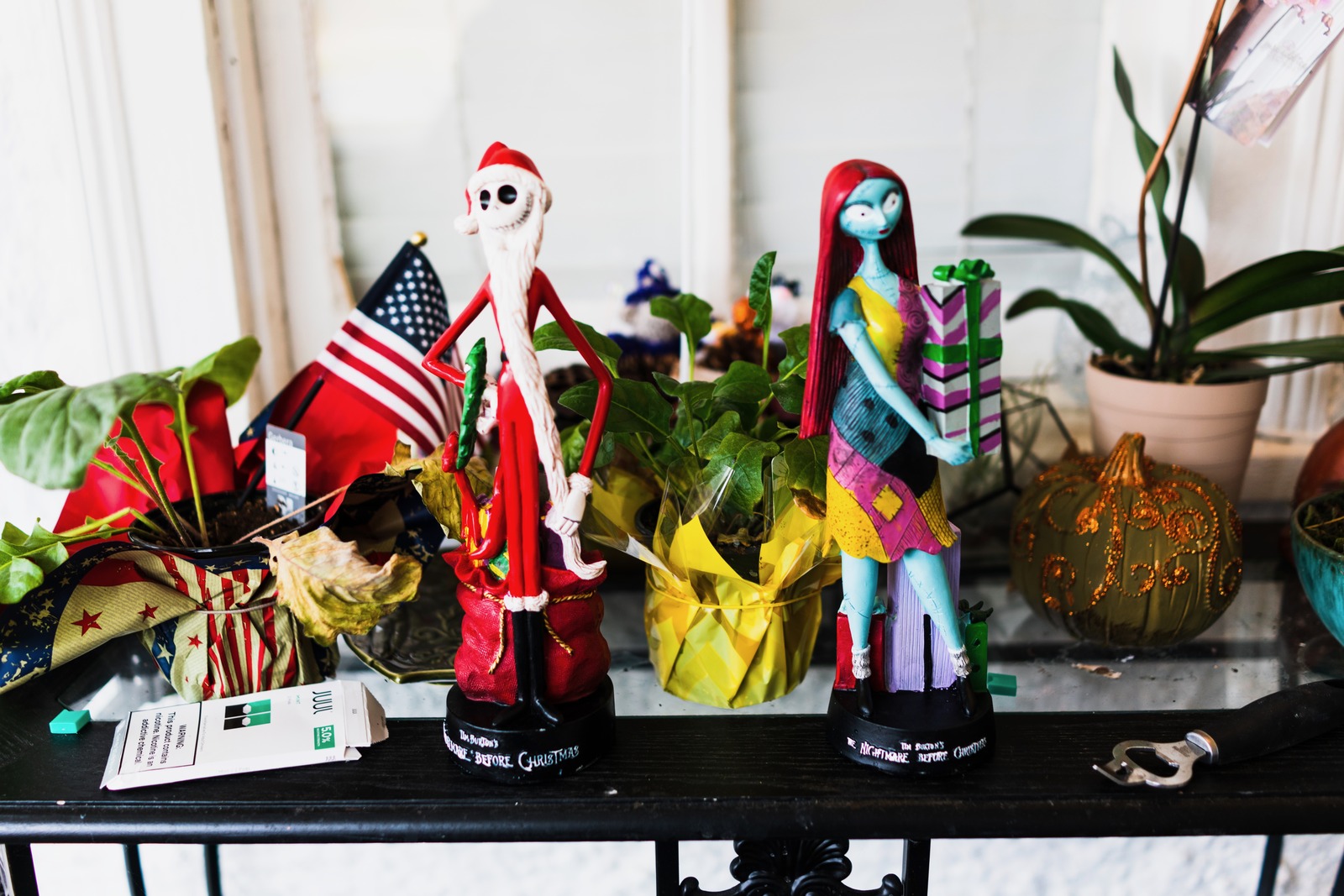 Whimsical Holiday Idol Scene