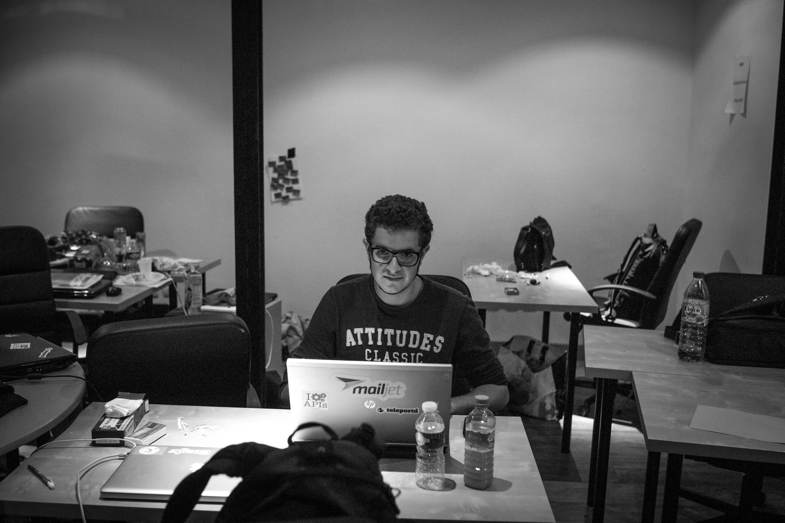 Focused Intensity in Monochrome