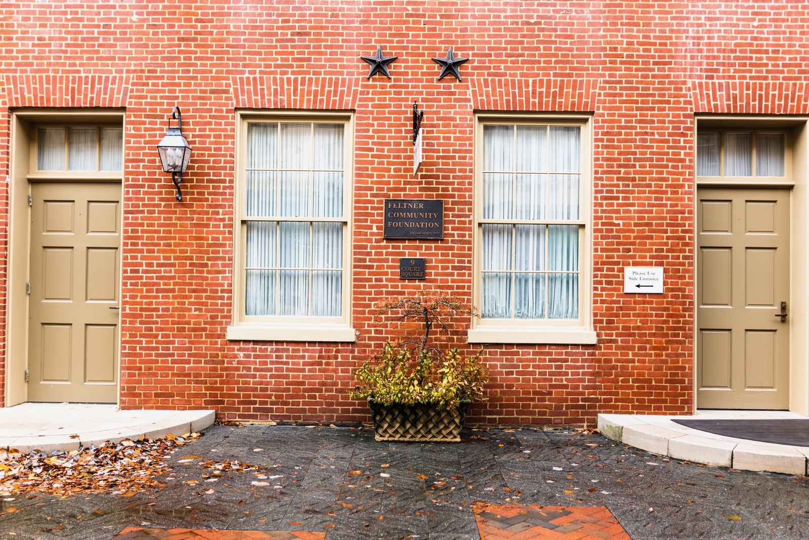 Brick Facade Serenity