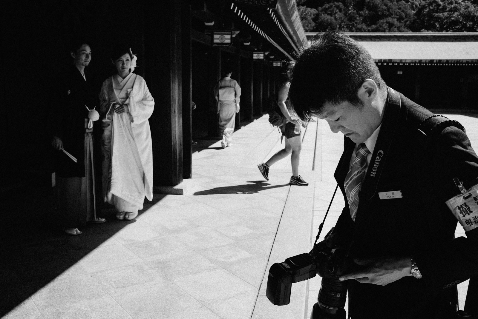 Candid Moments in Contrast