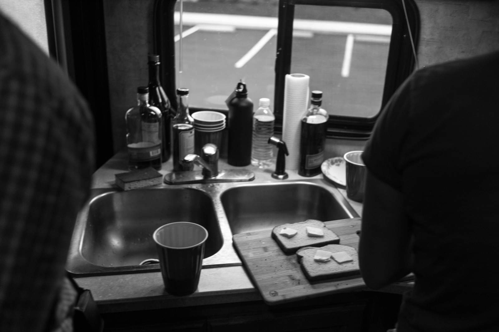 Quiet Moments in Black and White