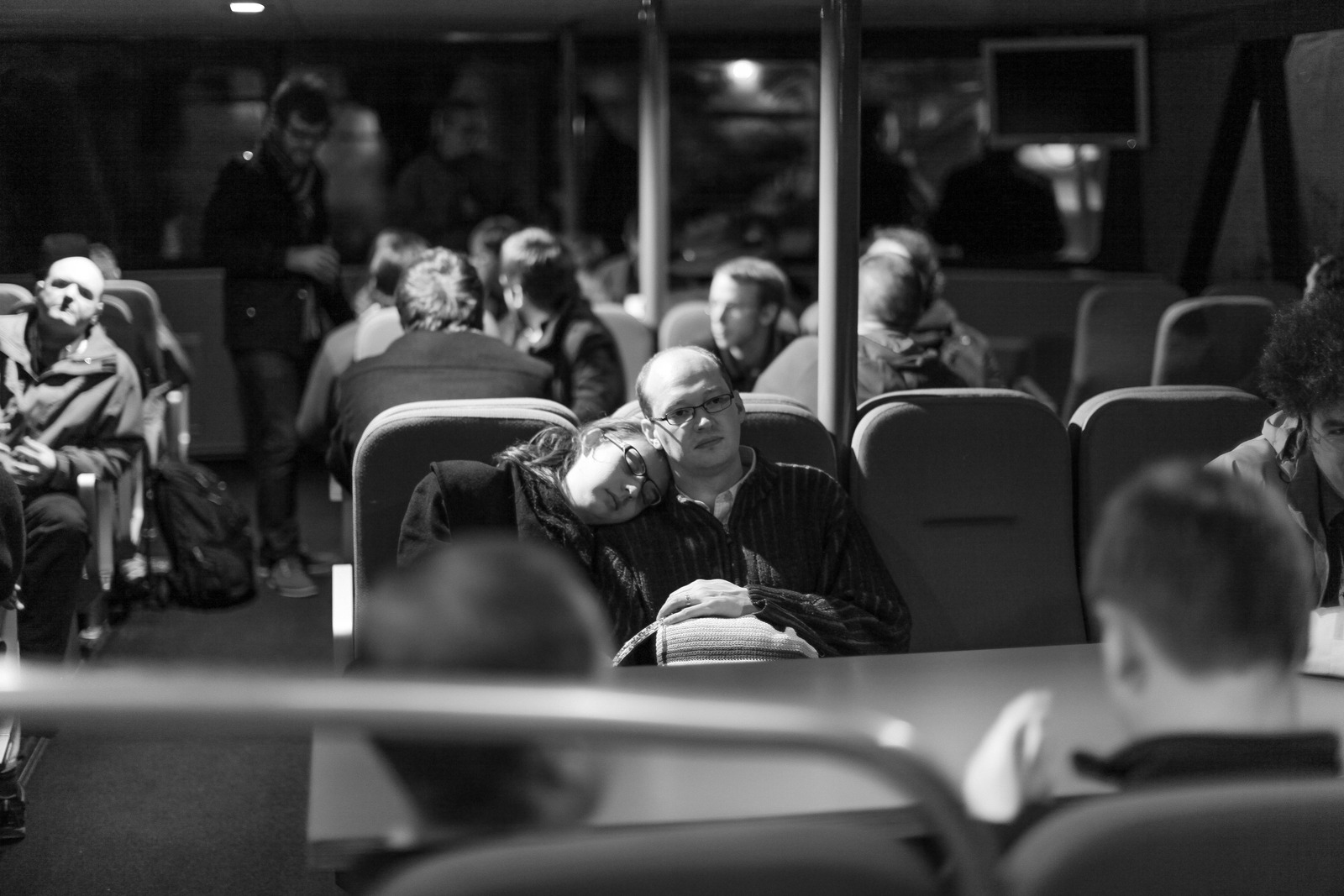 Intimate Moments in Transit