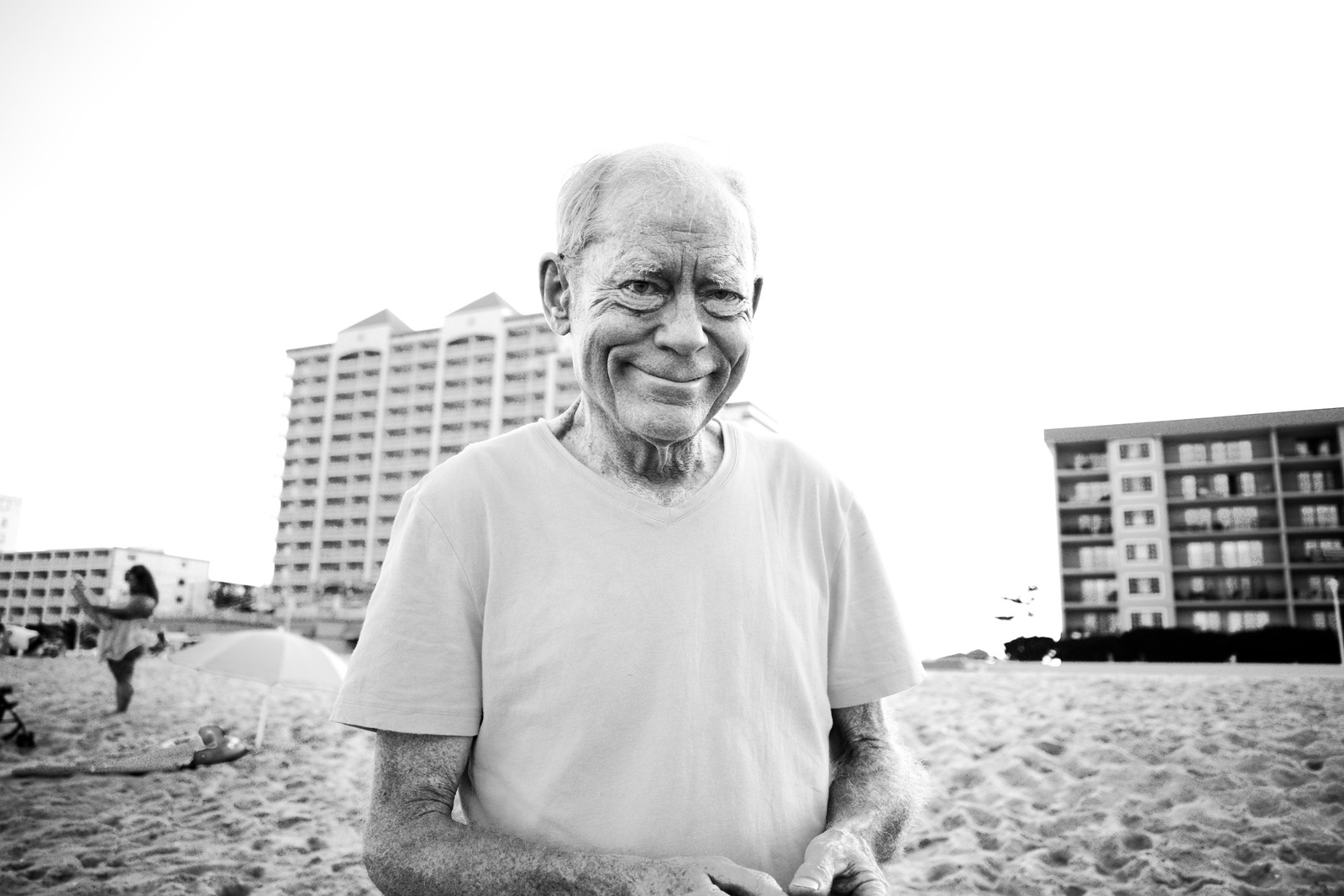 Joyful Presence in Monochrome