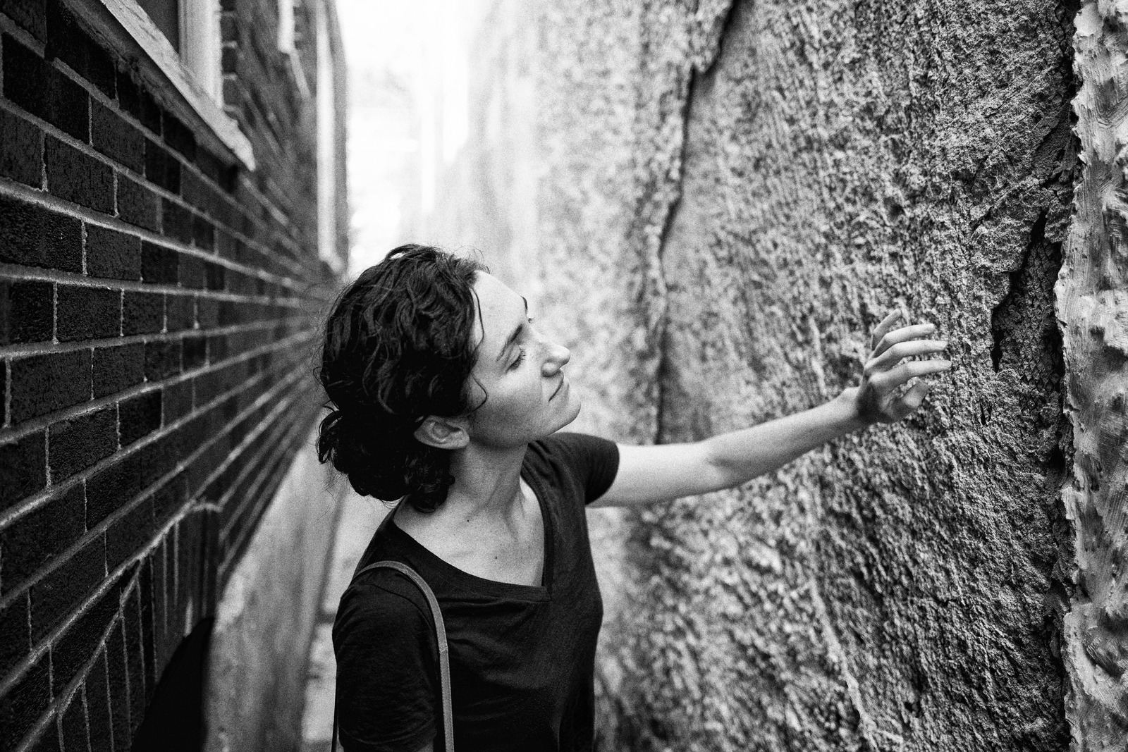 Contemplation by the Wall