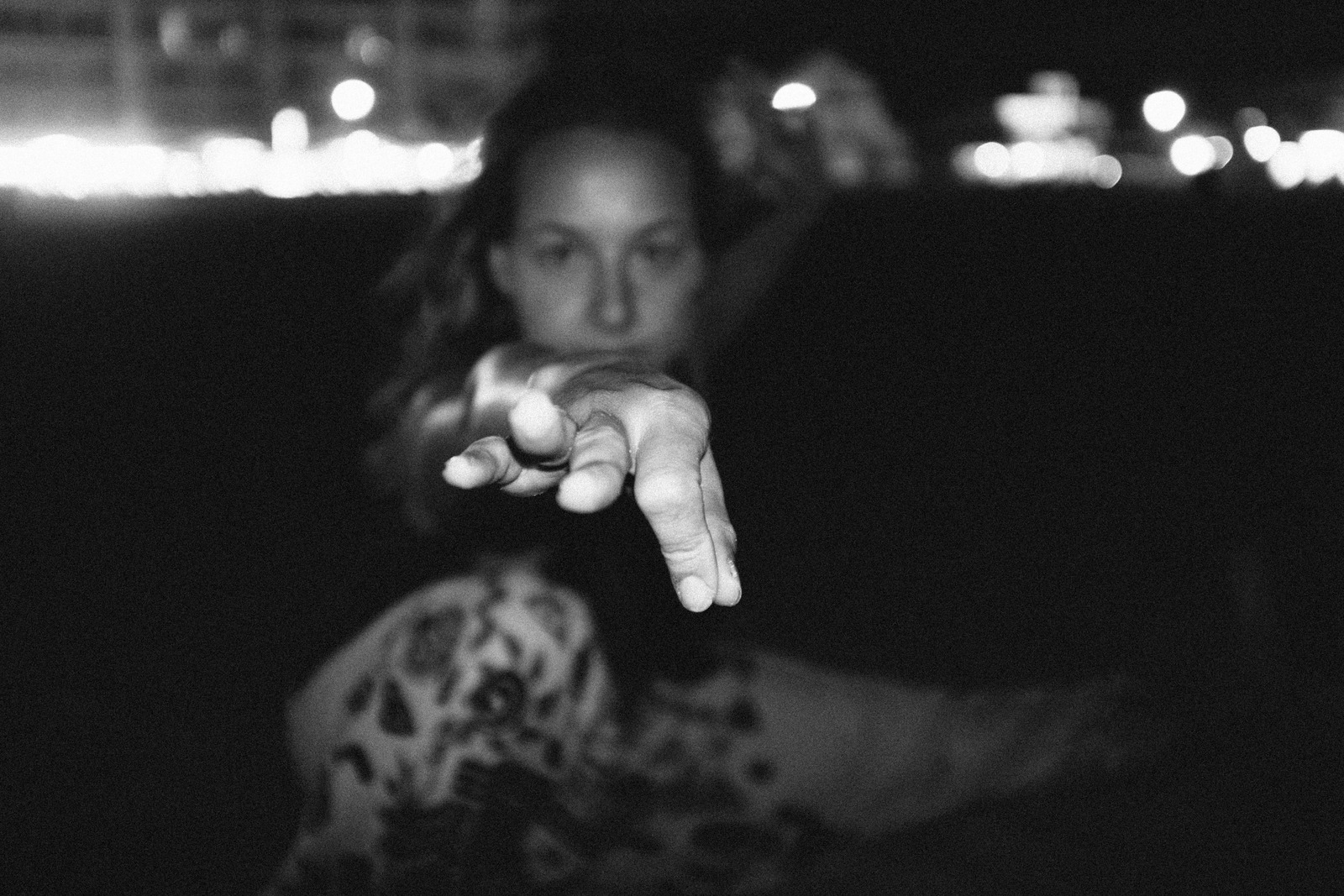 Reaching into the Night