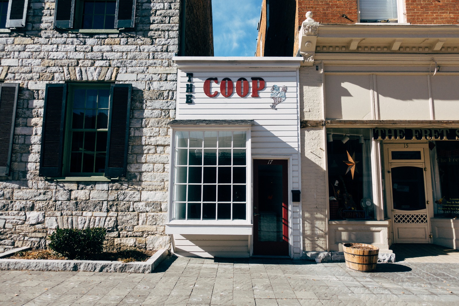 Charming Facades on a Sunny Day