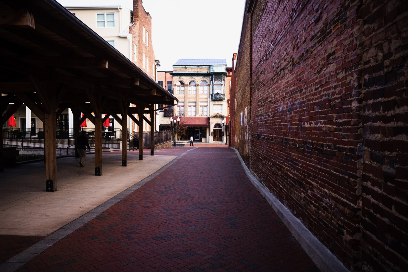 Quiet Urban Passageway