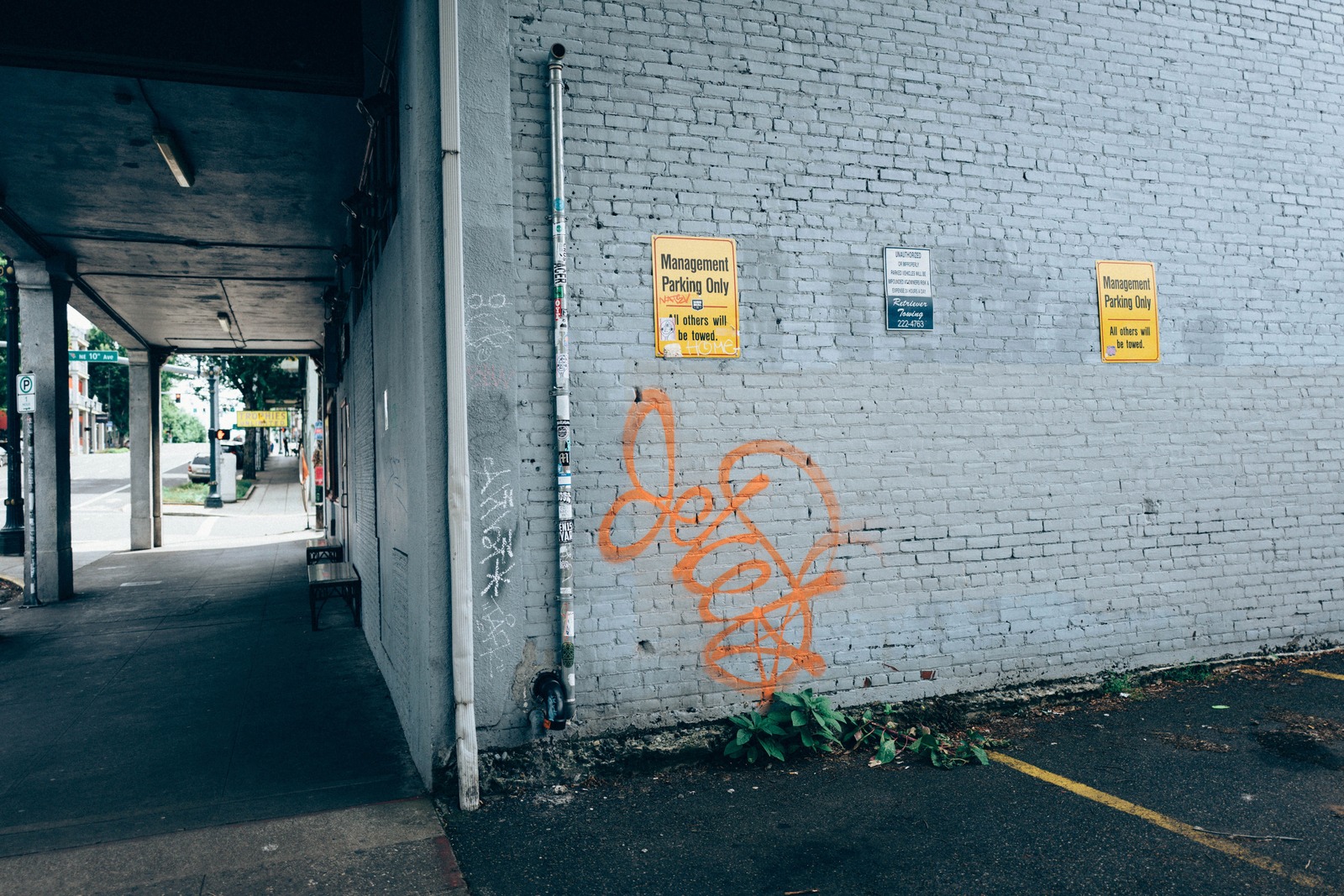 Urban Shadows and Graffiti