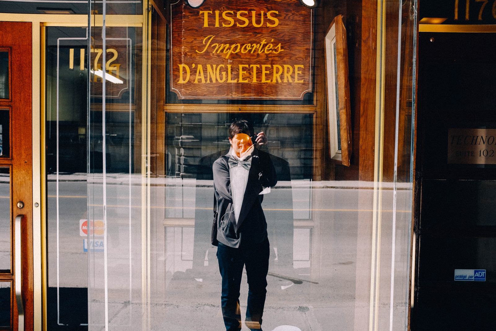 Reflections in a Textile Shop