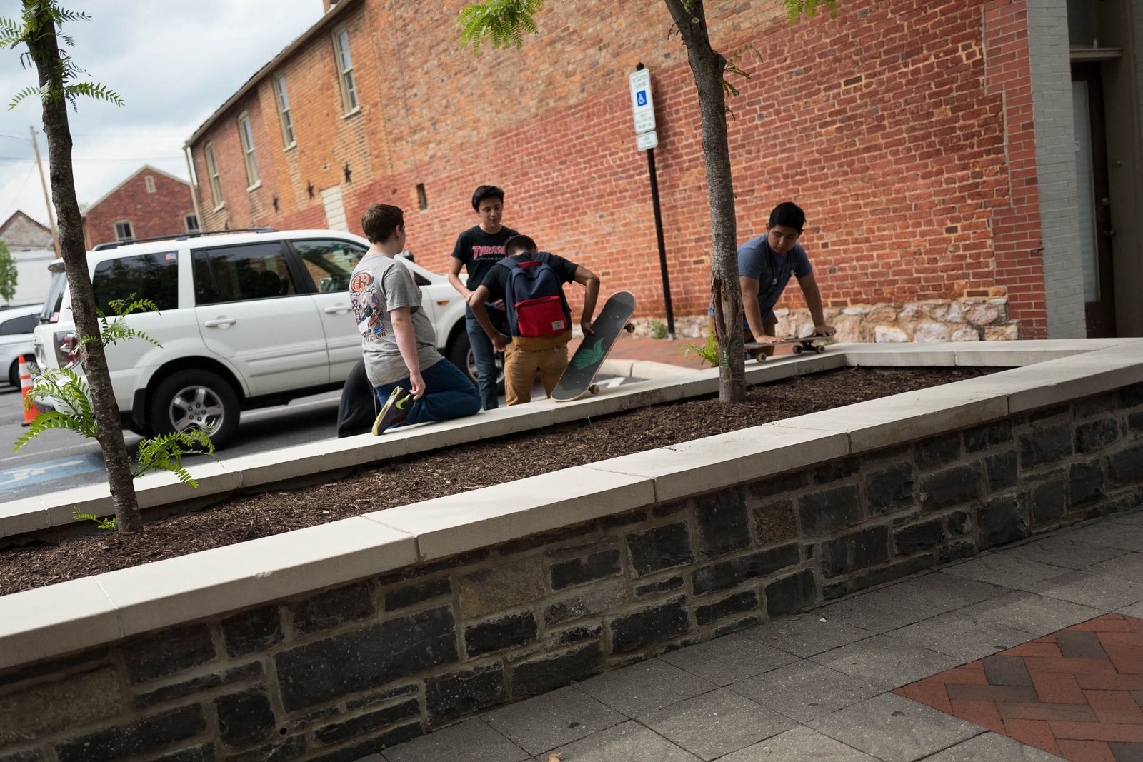 Skater Crew in Urban Setting