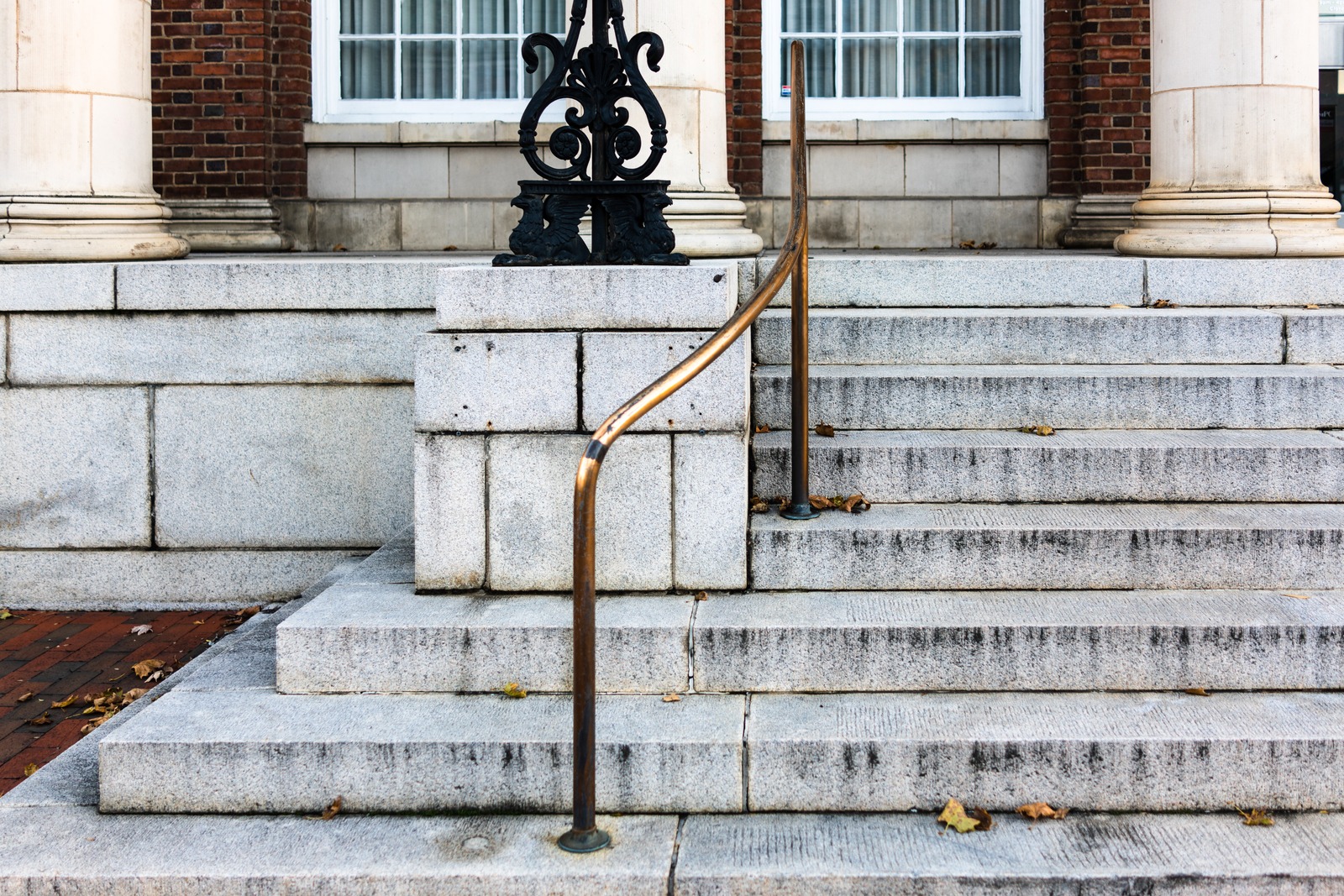 Curved Steel and Stone