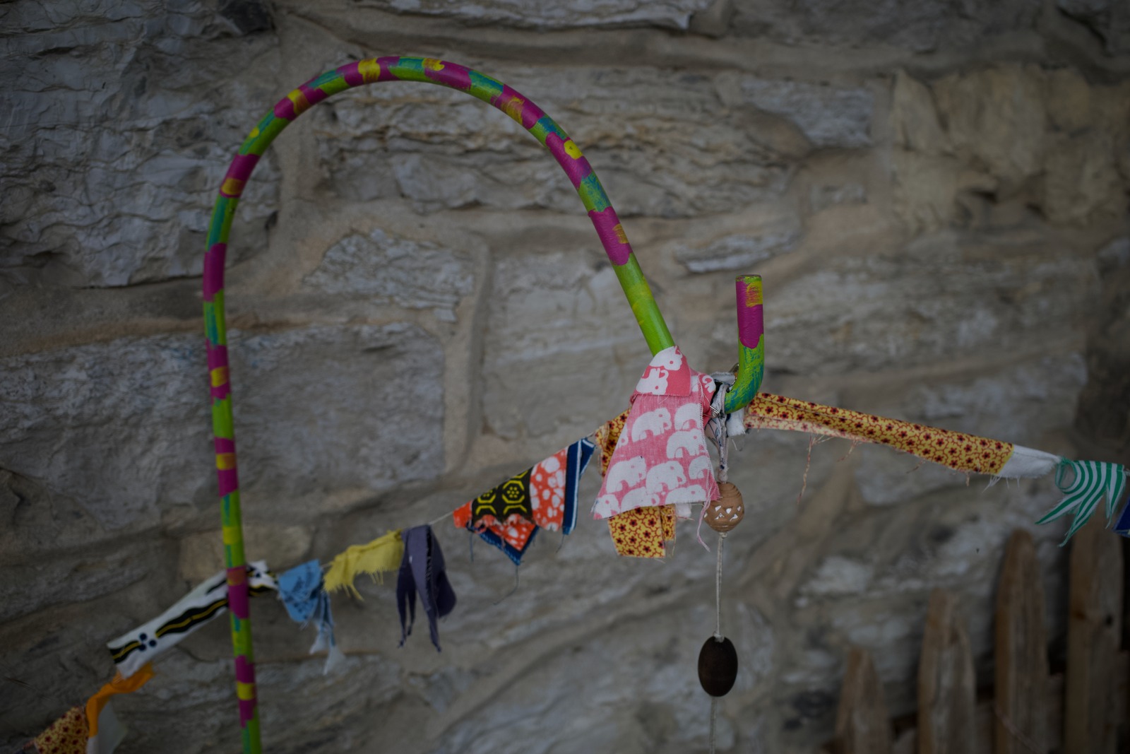 Whimsical Textile Display