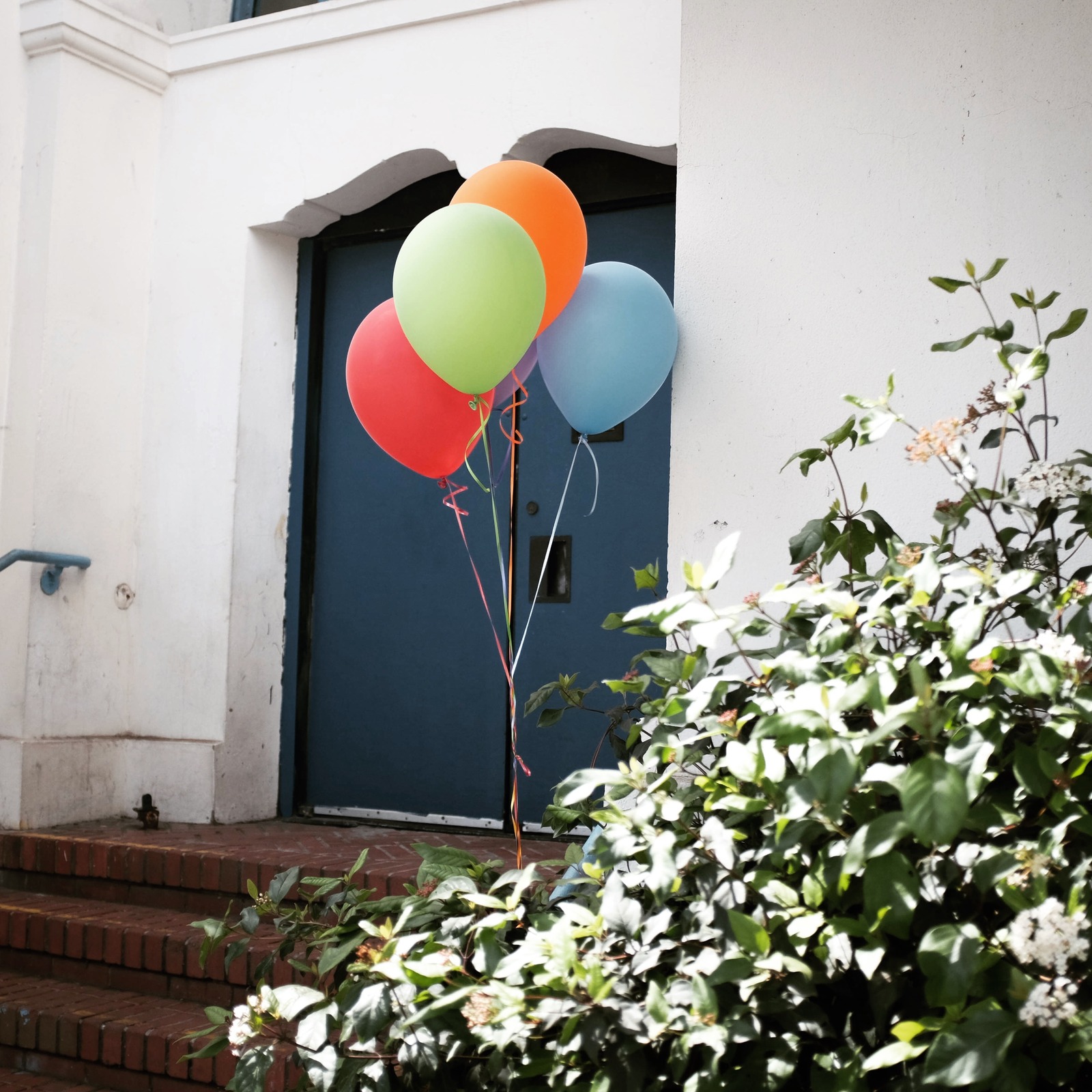 Balloons at the Doorway