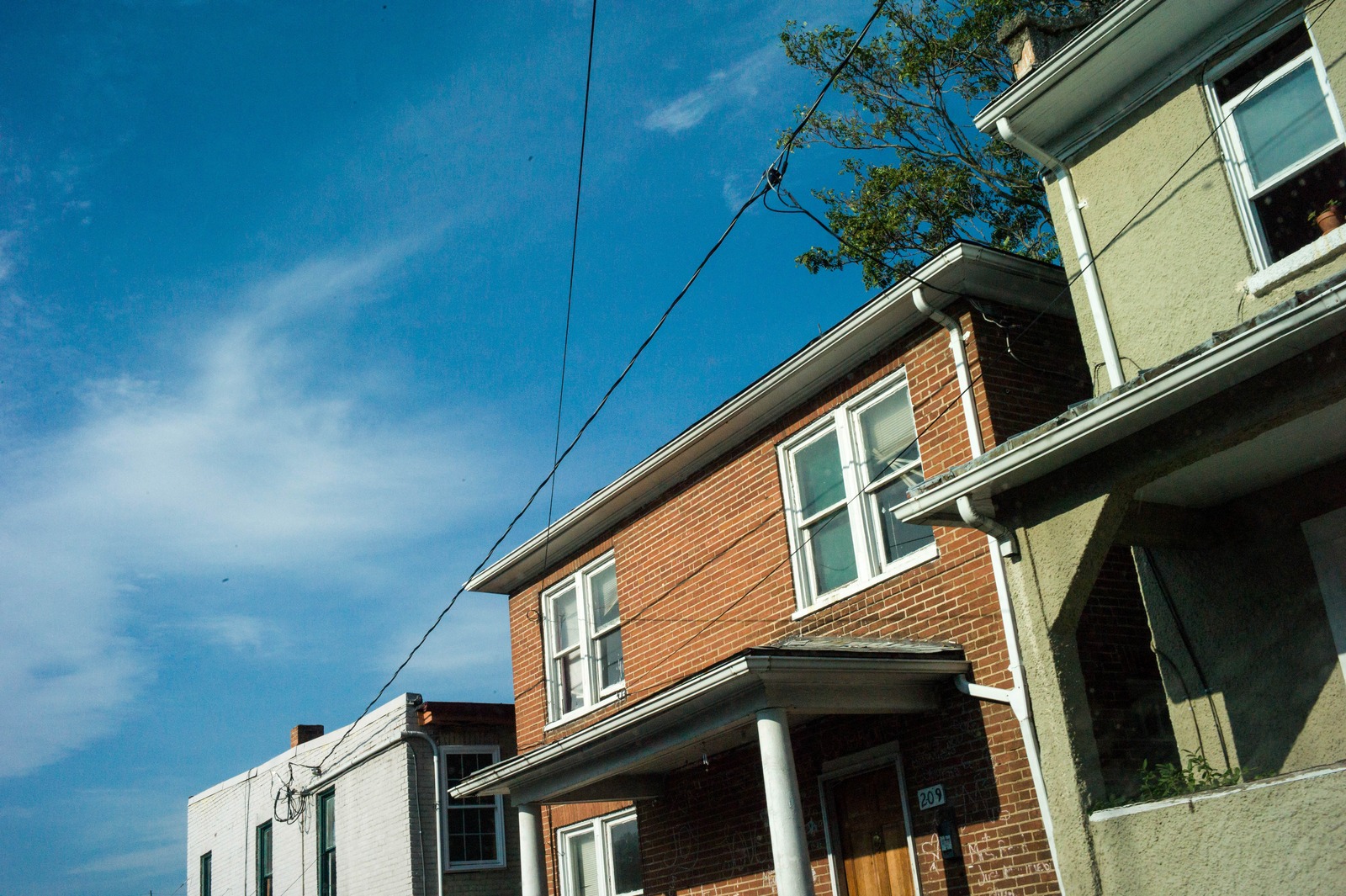 Urban Architecture Under Blue Sky