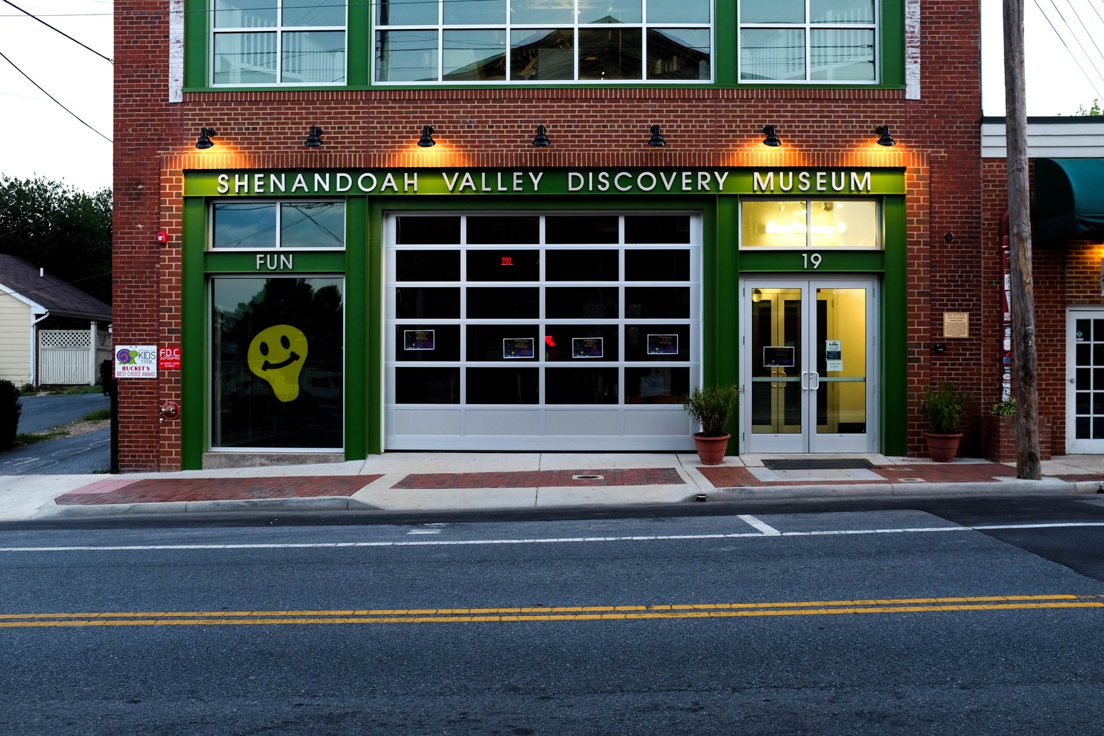 Evening Glow at the Museum