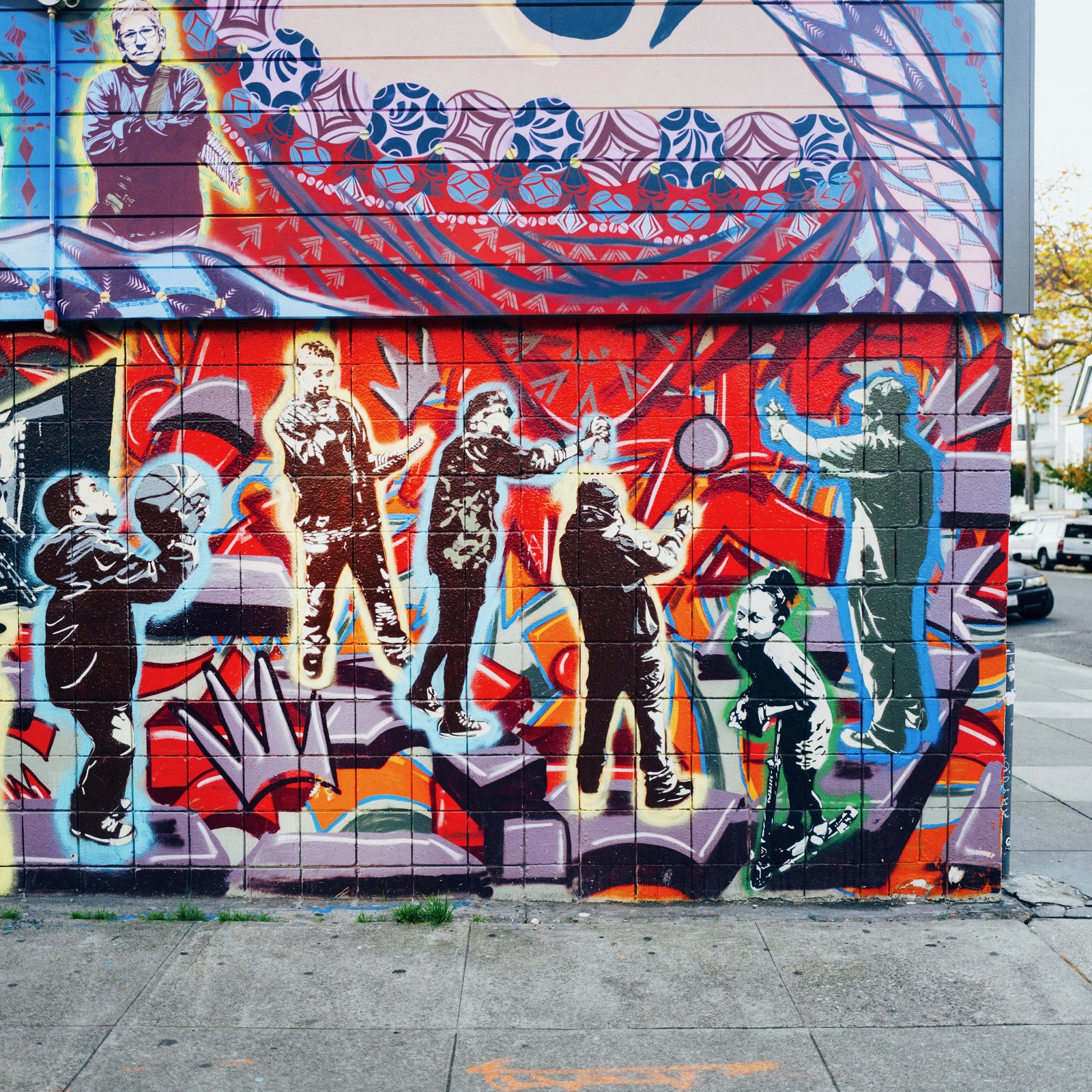 Urban Vibrance: Youth in Motion