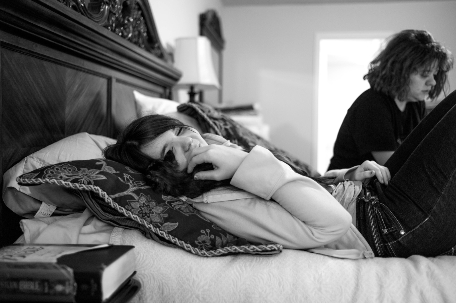 Intimate Moments in Monochrome