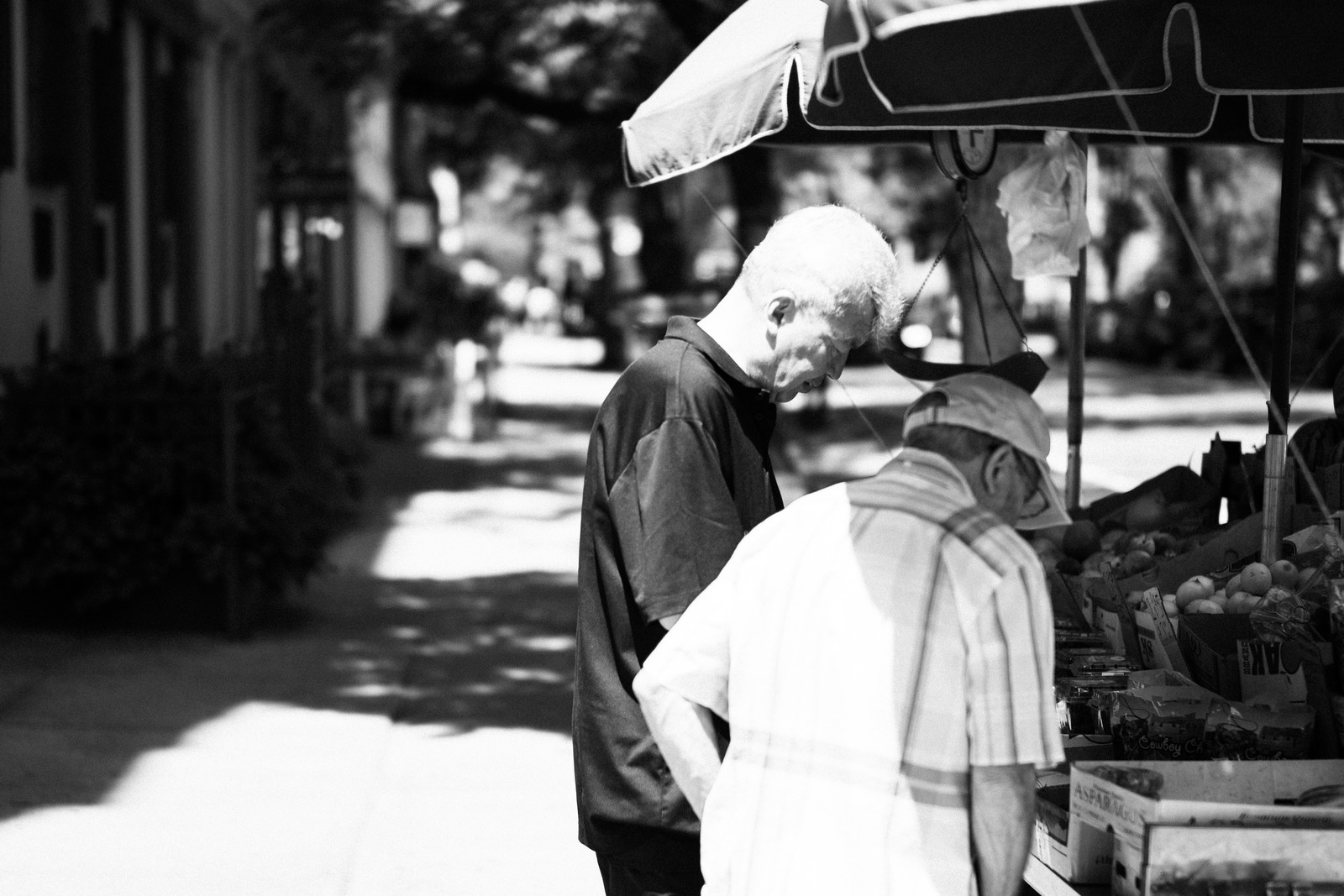 Quiet Moments at the Market