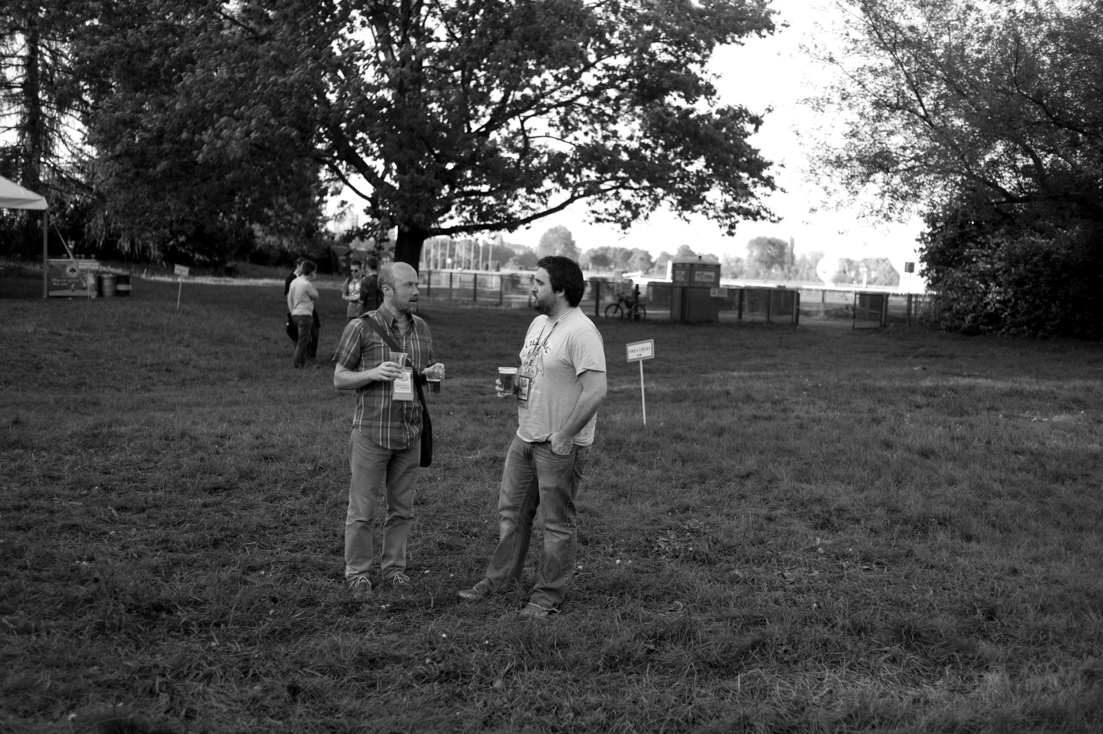 Casual Conversations in Monochrome