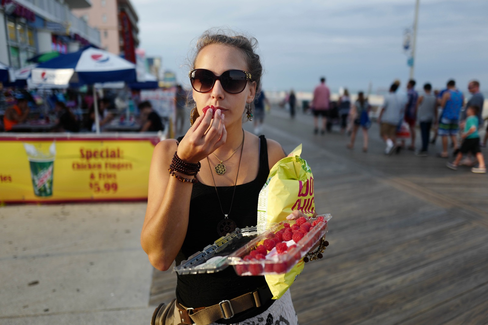 A Sweet Moment at the Boardwalk
