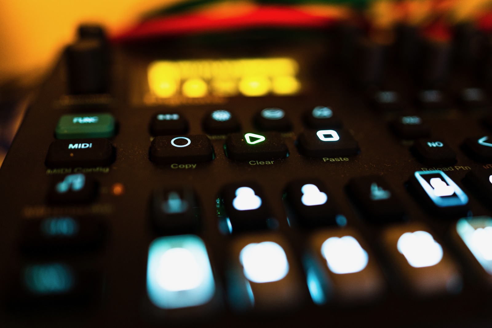 Illuminated Control Panel