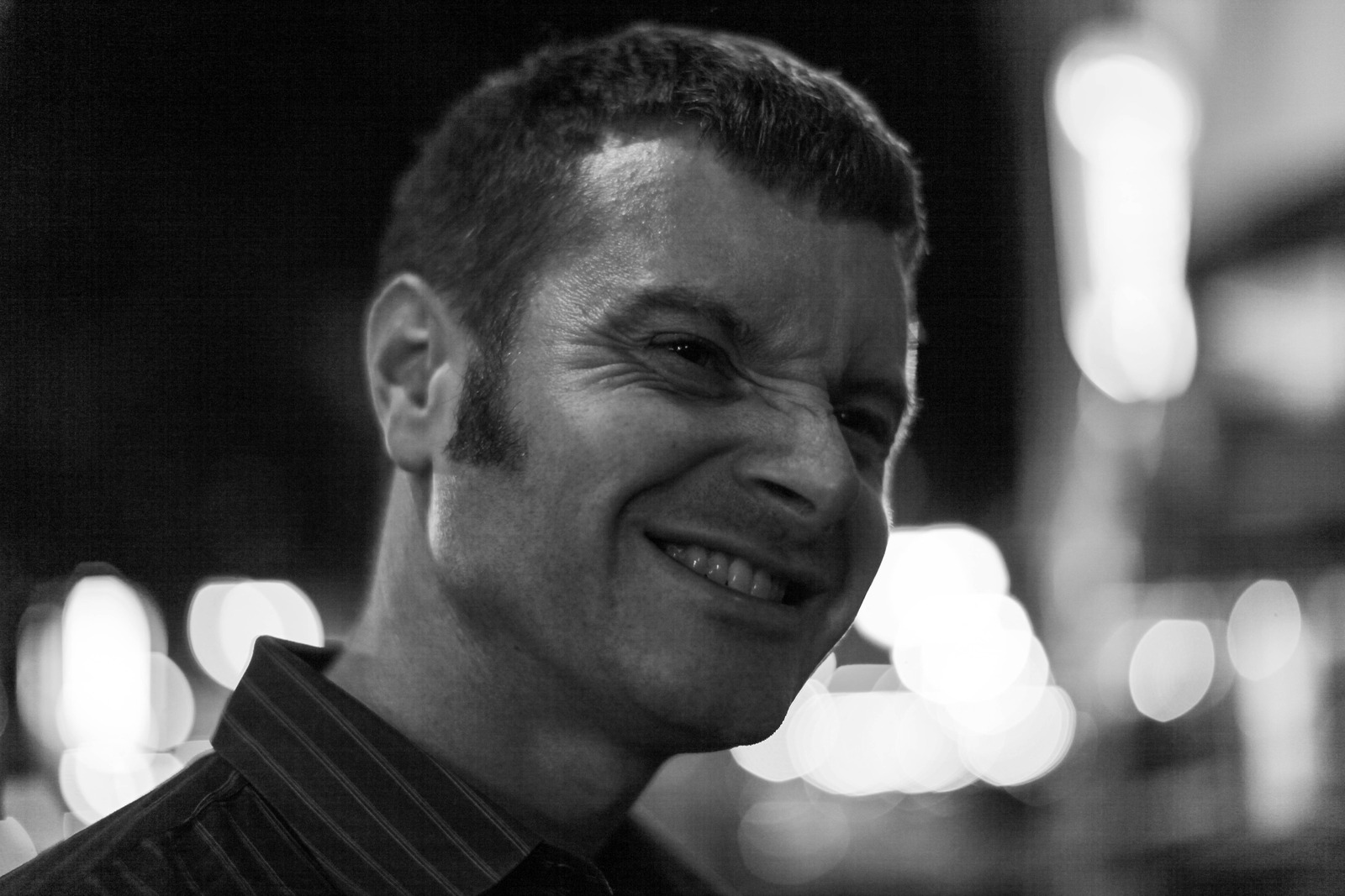 Playful Evening Smile