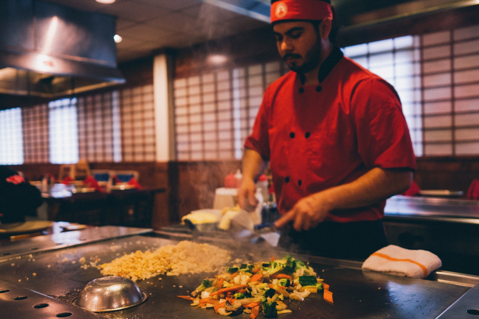 Culinary Precision in Action