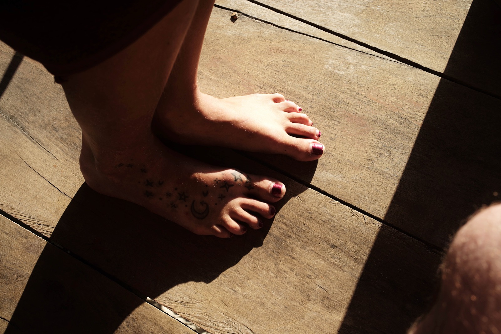 Sunlit Soles and Shadows