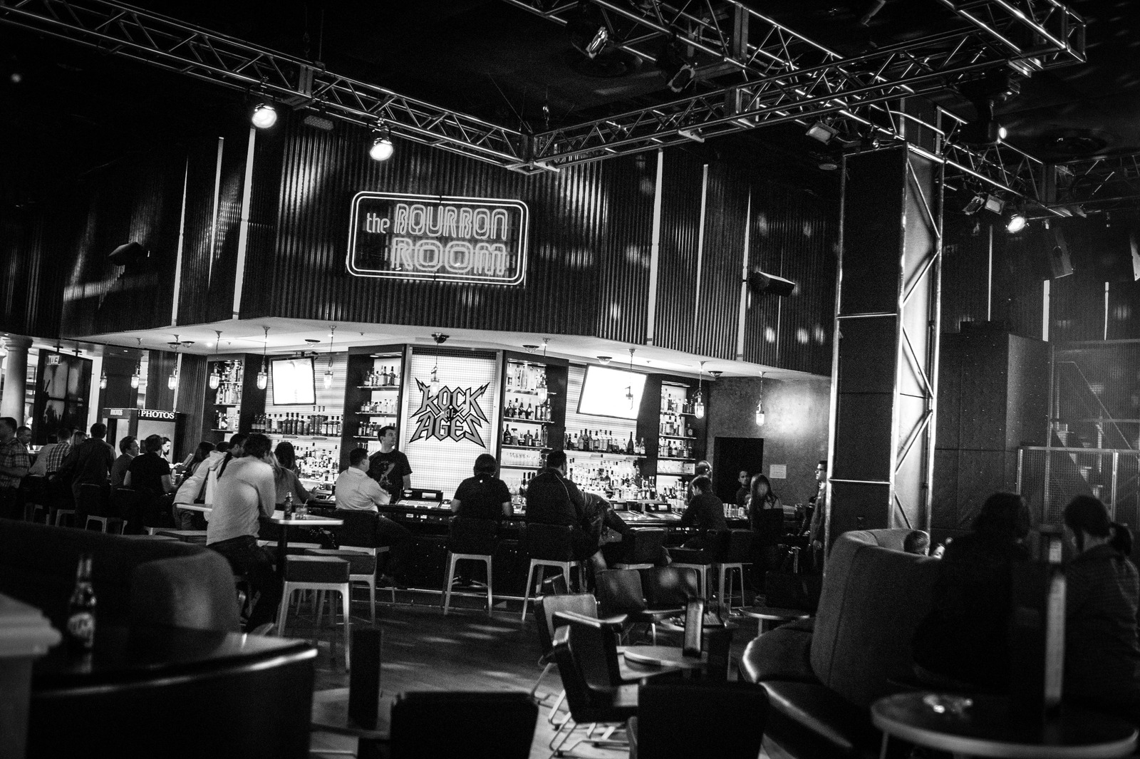 Nightlife in Monochrome