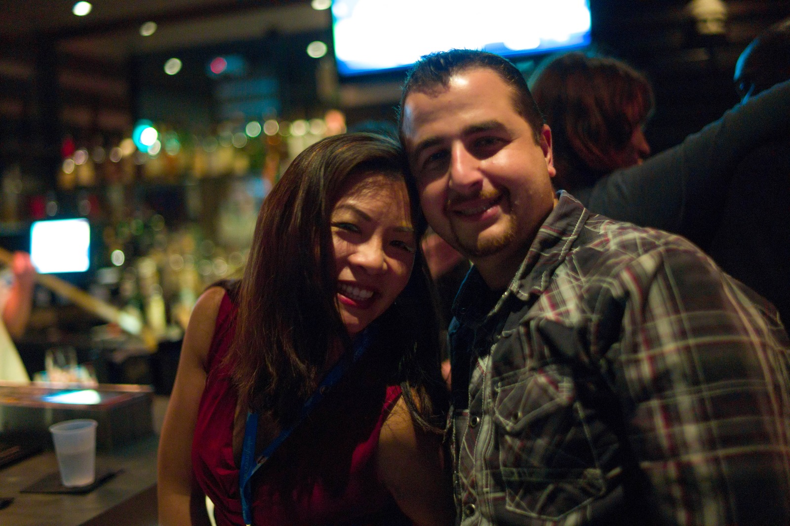 Joyful Moments at the Bar