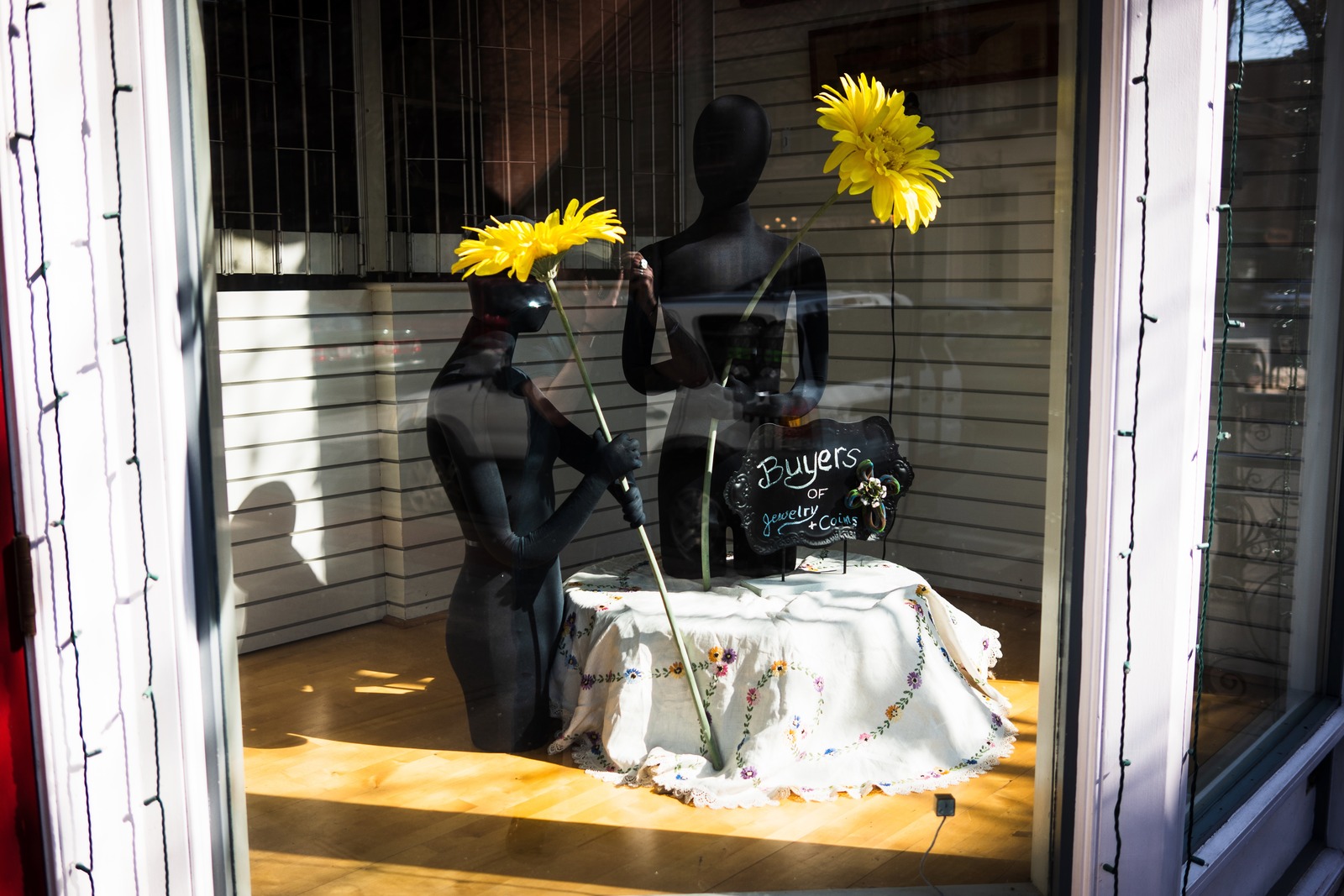 Black Figures in Bloom