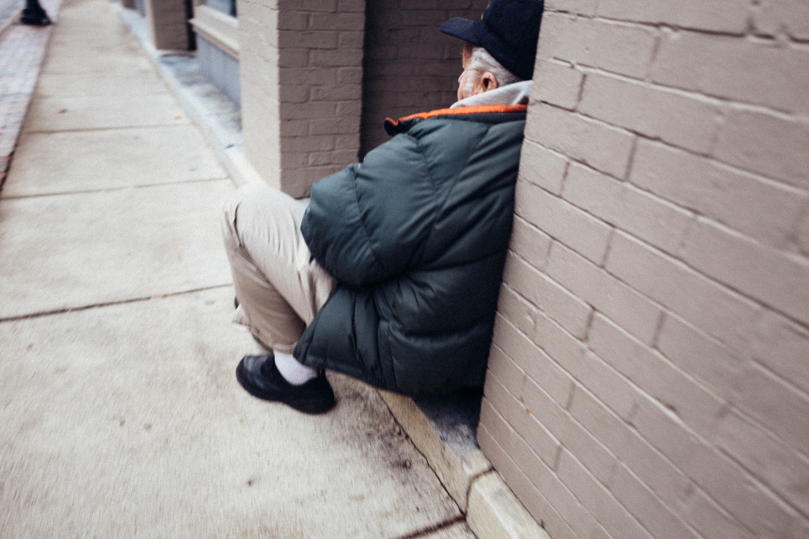 Solitude on the Sidewalk