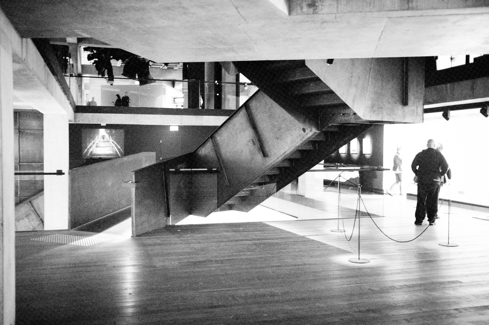 Monochrome Architectural Depth