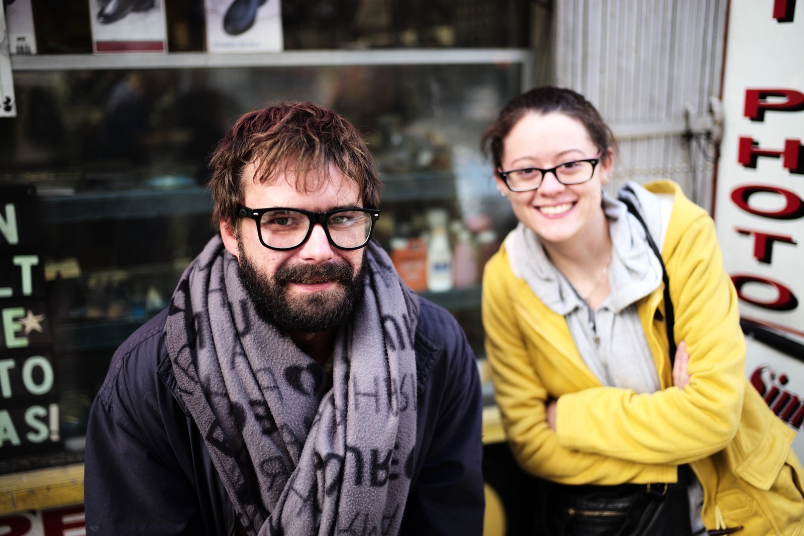 Candid Portraits in Urban Setting