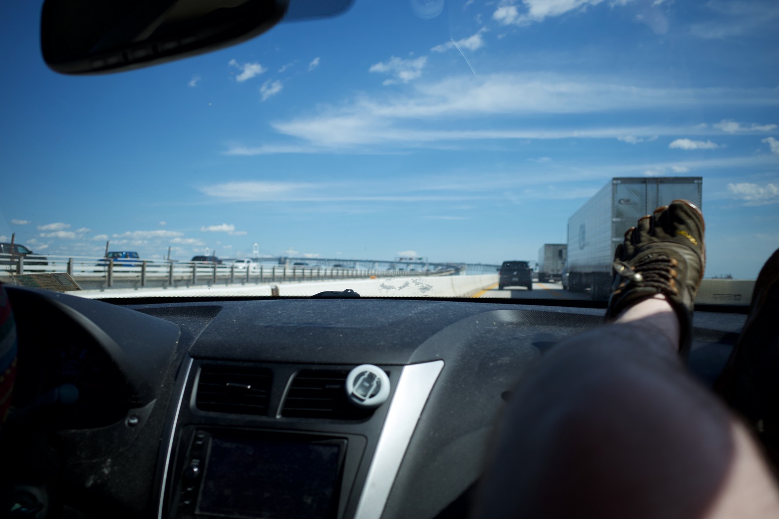 Journey on a Sunlit Highway