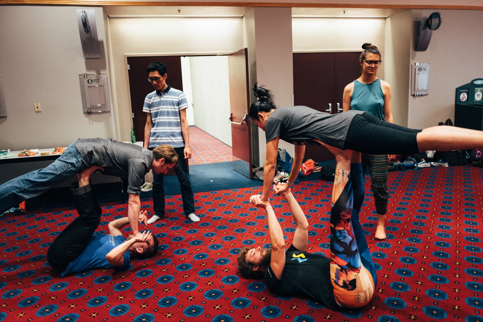 Daring Balance Artistry