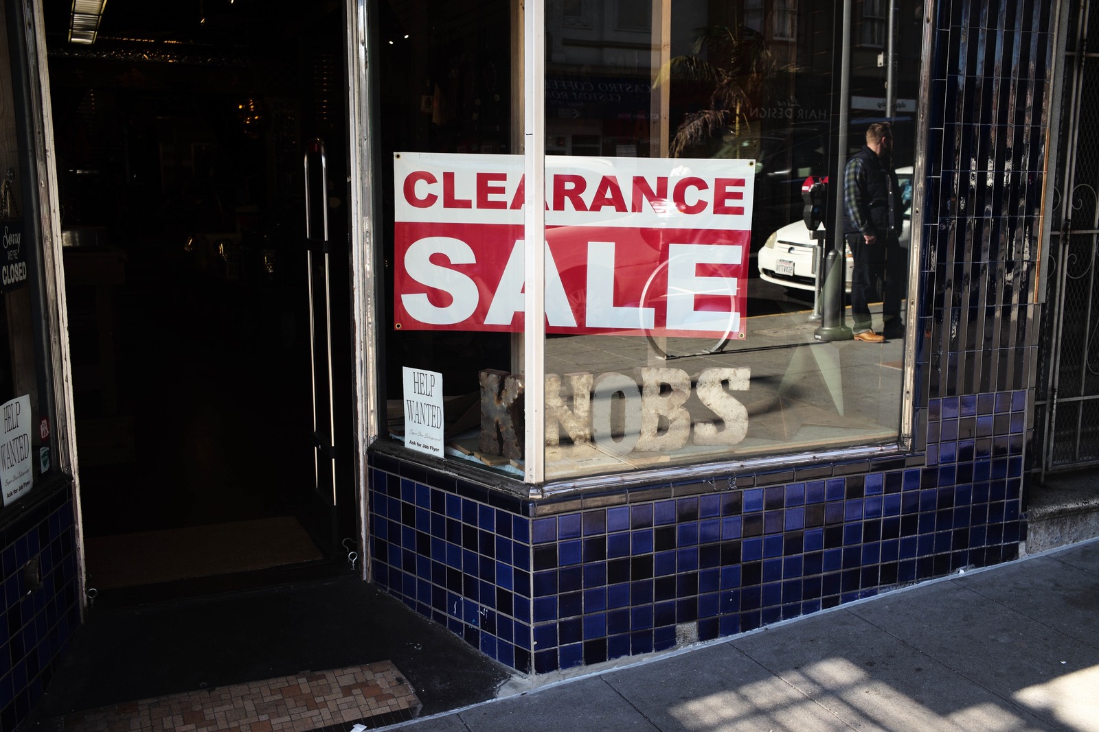 Shopfront Clearance Sale