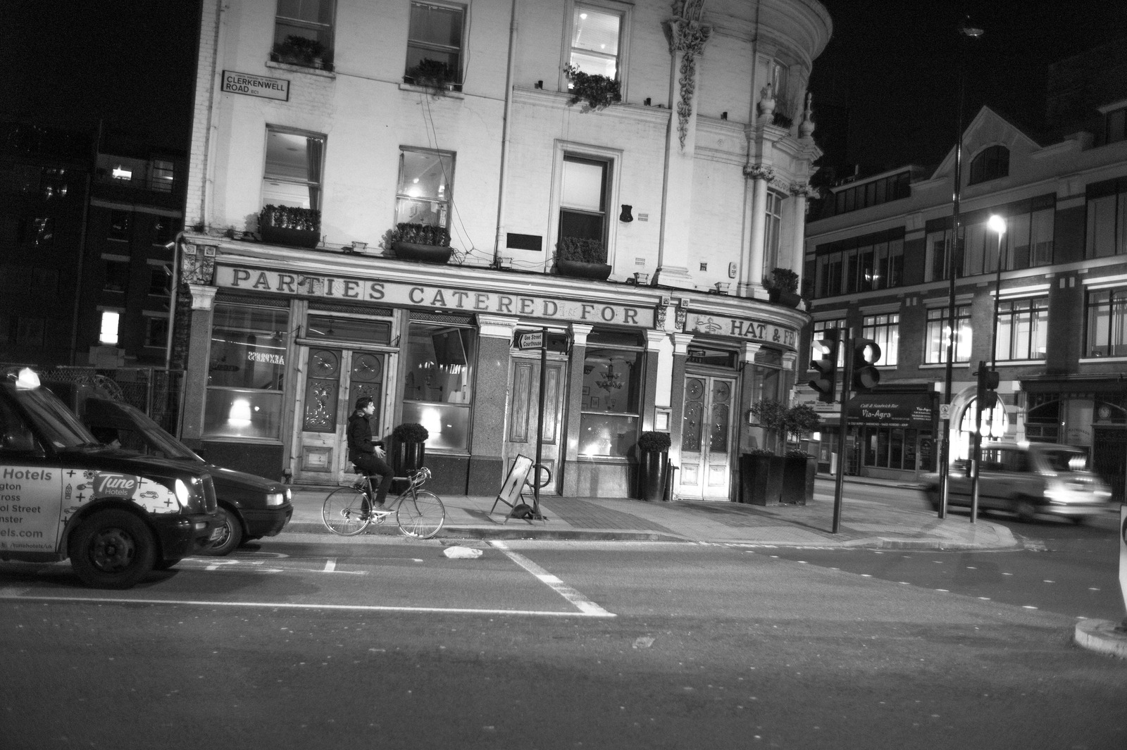 Nighttime Urban Solitude