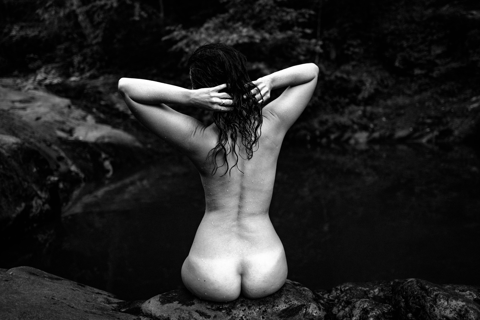 Serene Waterfall Retreat