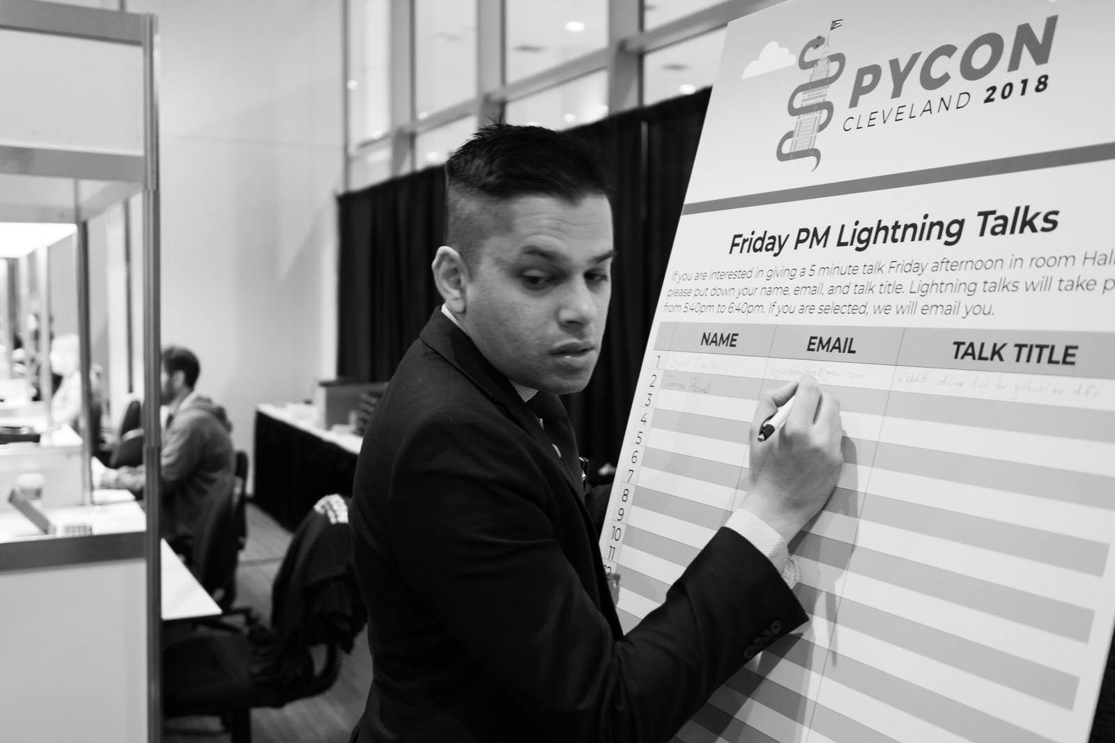 Inked Moments at PyCon