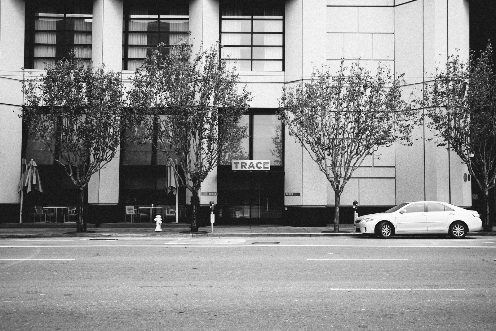 Urban Minimalism in Monochrome