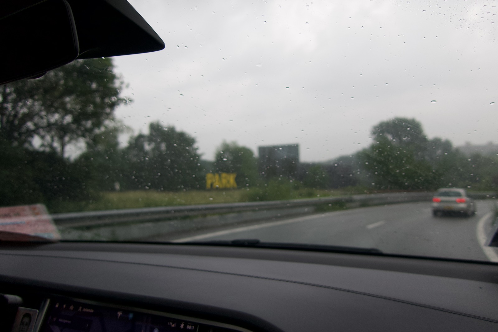 Misty Drive by the Park