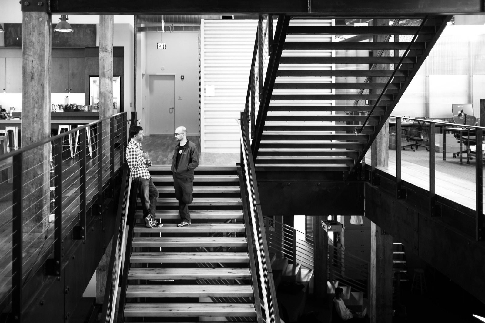 Casual Conversations in Monochrome